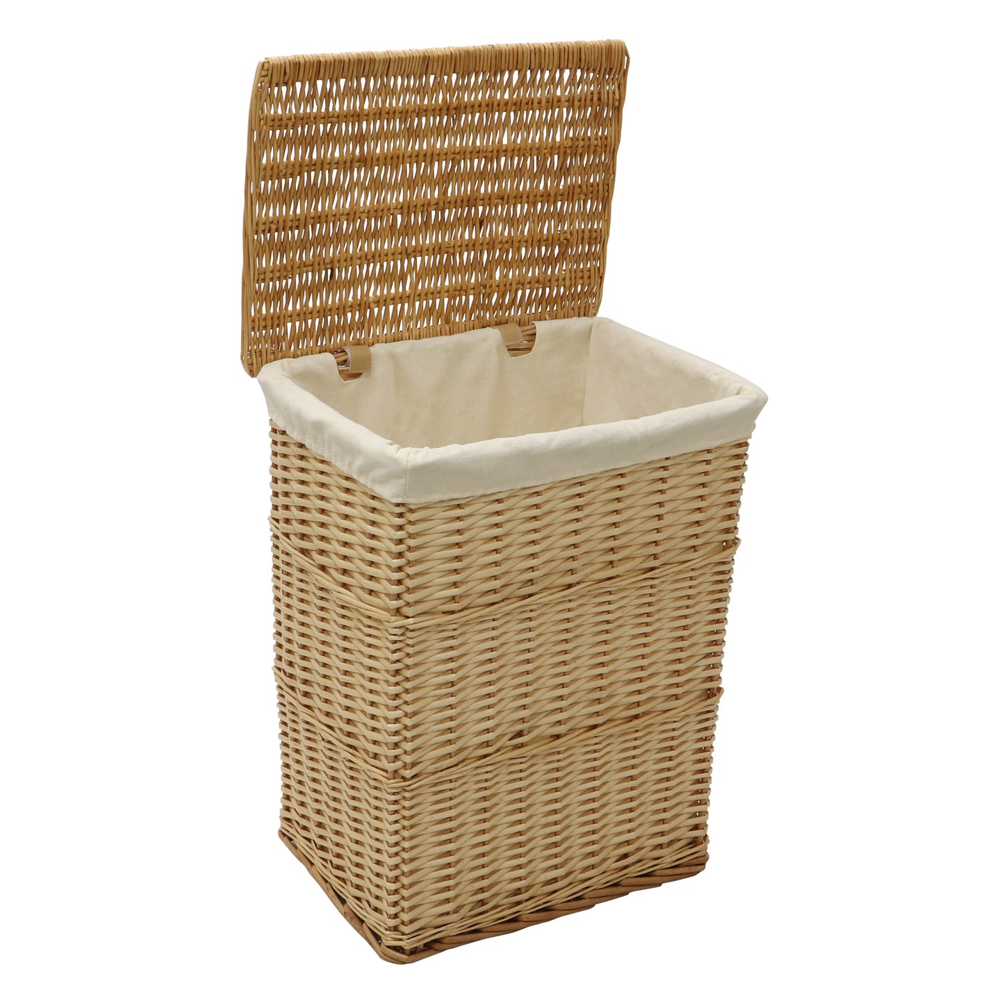 Acacia Honey Willow Rectangular Laundry and Bin Set