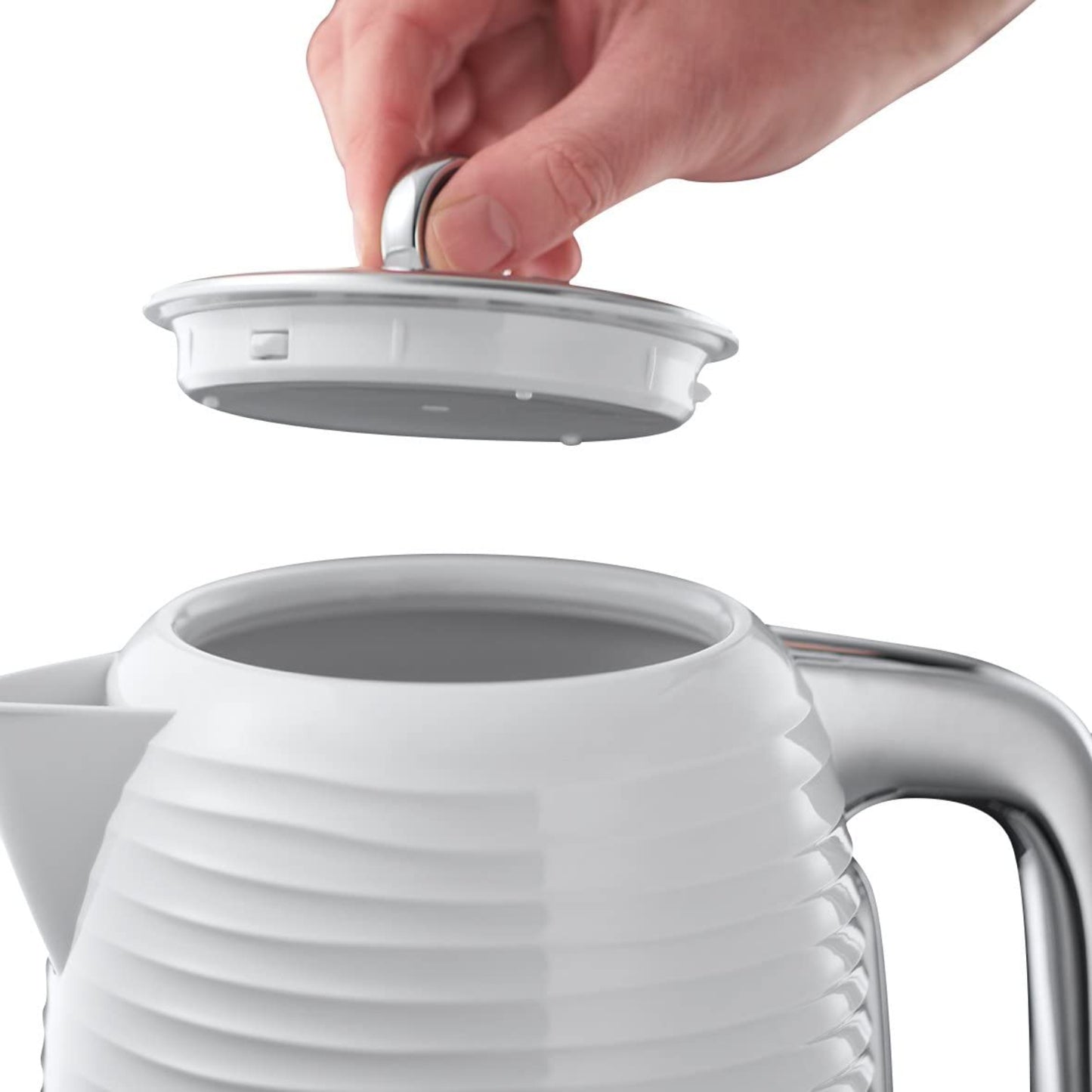 Russell Hobbs Inspire White Jug Kettle 1.7L