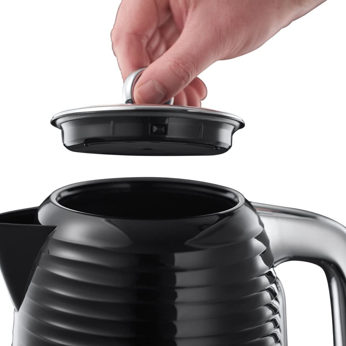 Russell Hobbs Inspire Black Jug Kettle 1.7L