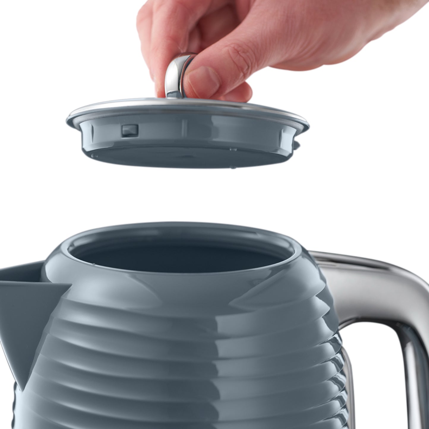 Russell Hobbs Grey Inspire Jug Kettle 1.7L