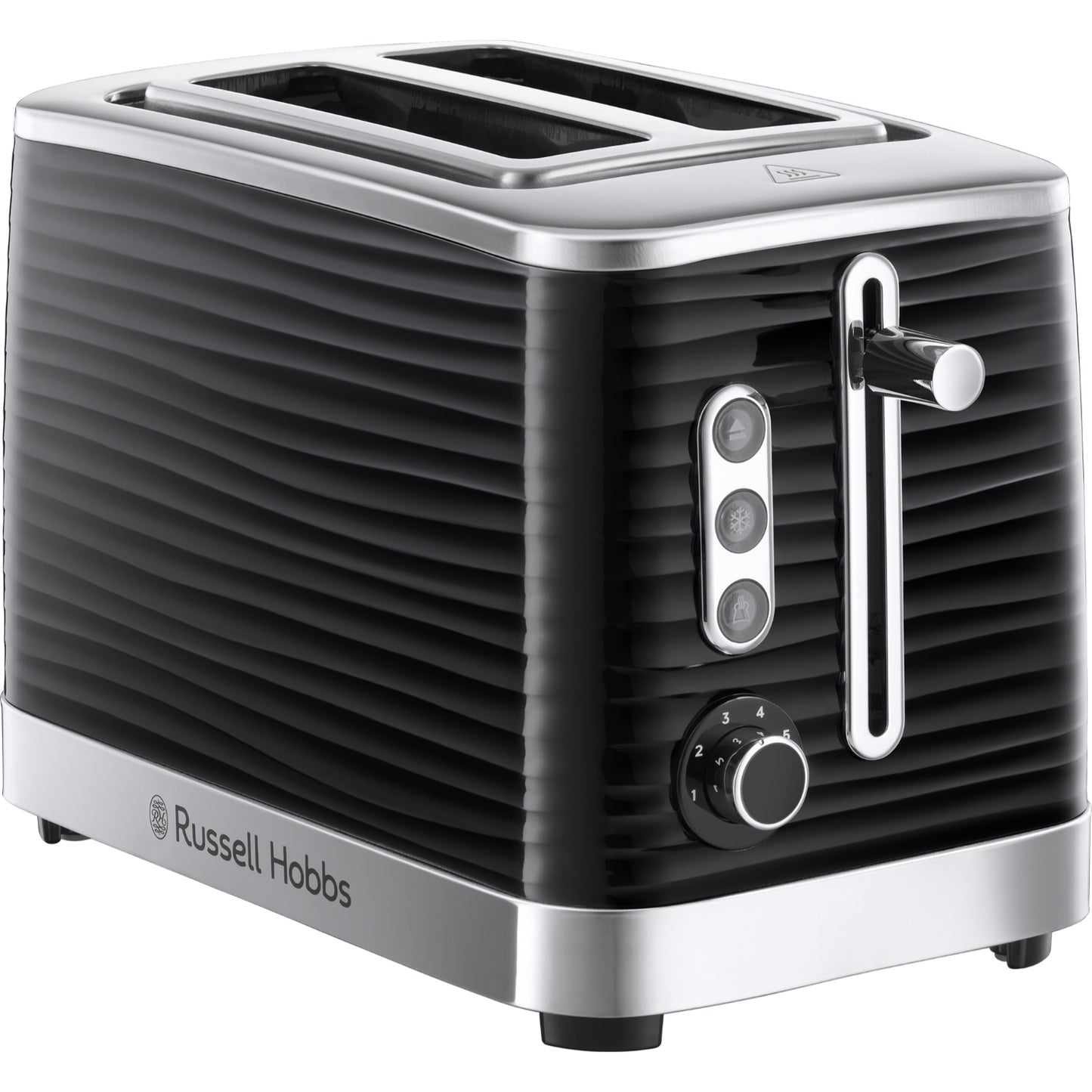 Russell Hobbs Black Inspire 2 Slice Toaster