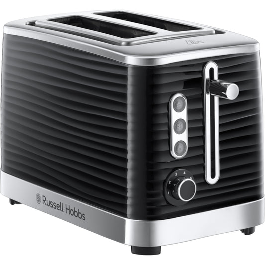 Russell Hobbs Black Inspire 2 Slice Toaster