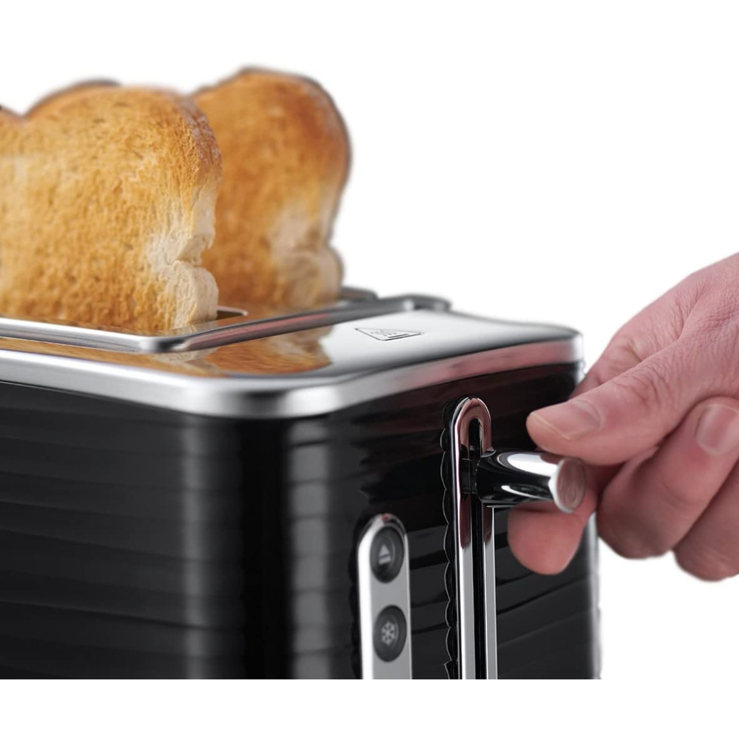 Russell Hobbs Black Inspire 2 Slice Toaster