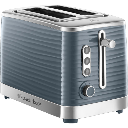 Russell Hobbs Grey Inspire 2 Slice Toaster