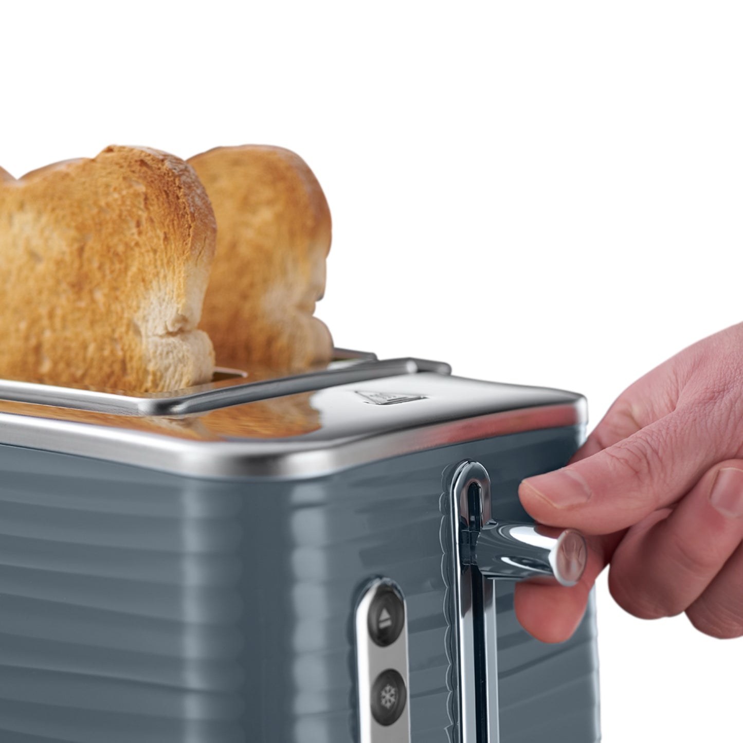 Russell Hobbs Grey Inspire 2 Slice Toaster