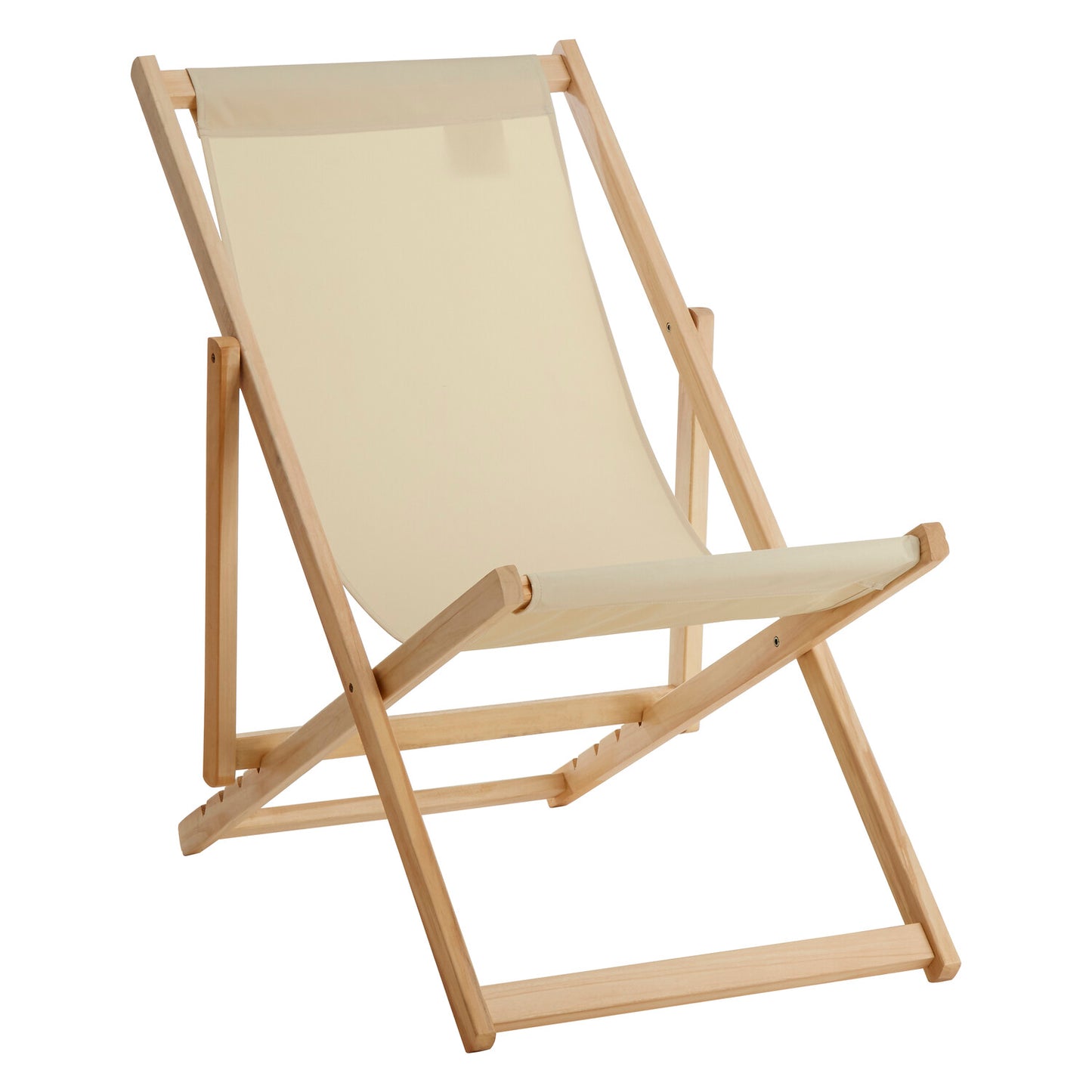 Beauport Cream Deck Chair