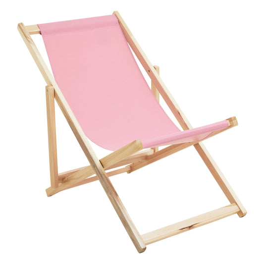 Beauport Pink Deck Chair