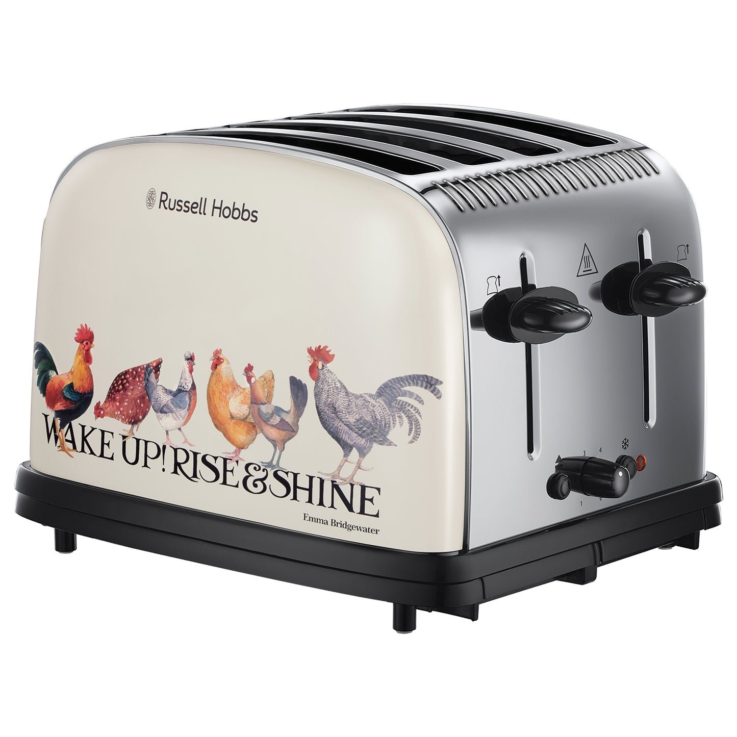 Russell Hobbs Emma Bridgewater Rise And Shine 4 Slice Toaster