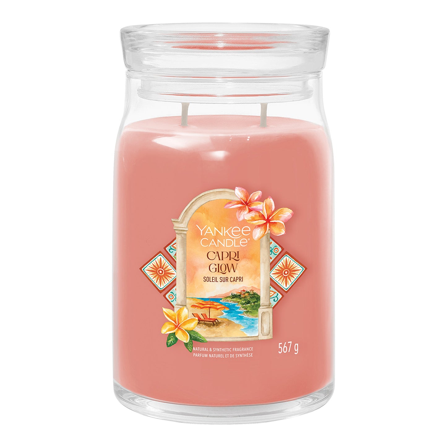 Yankee Candle Capri Glow Signature Large Jar Candle