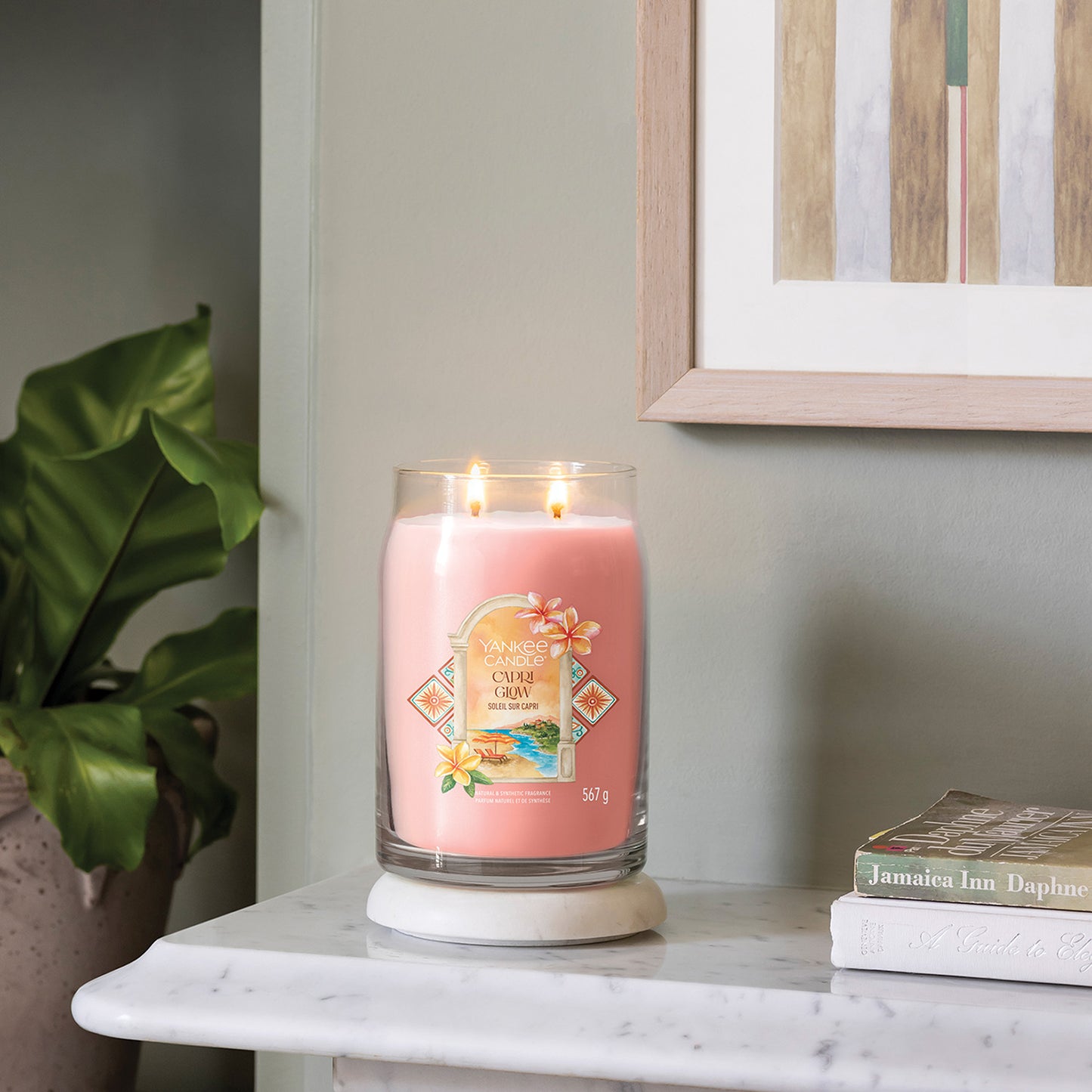 Yankee Candle Capri Glow Signature Large Jar Candle