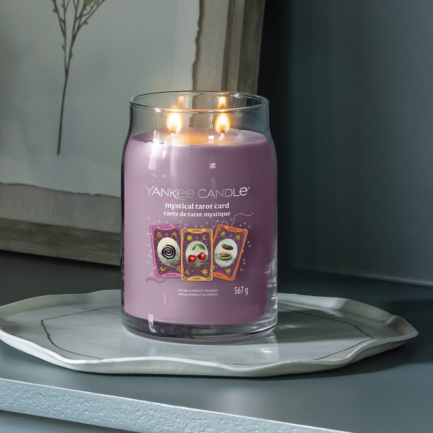 Yankee Candle Mystical Tarot Card Signature Large Jar Candle