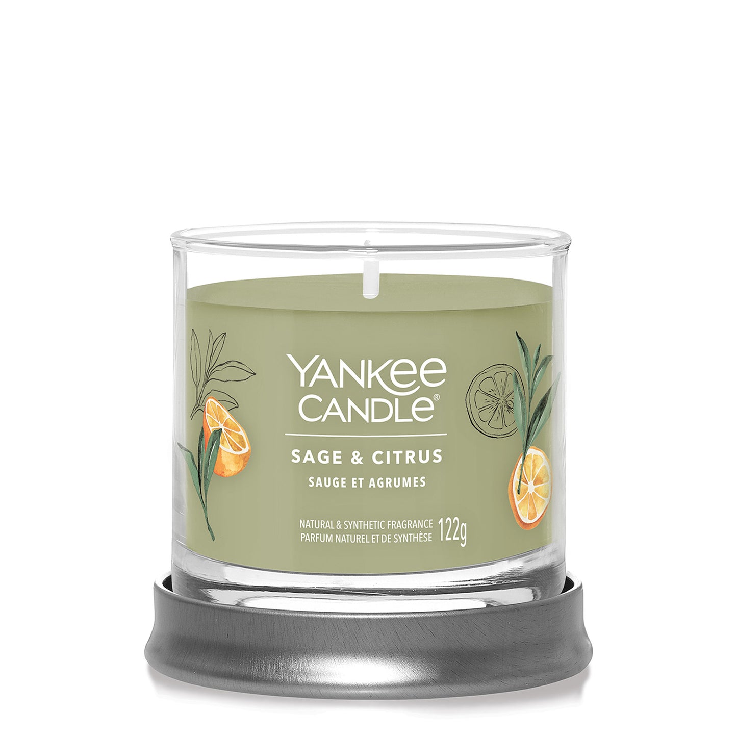 Yankee Candle Sage & Citrus Signature Small Tumbler Candle