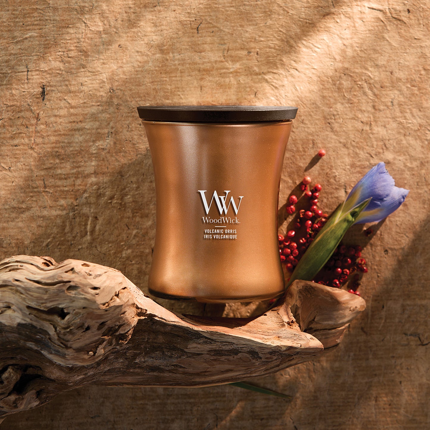 Woodwick Volcanic Orris Medium Hourglass Candle