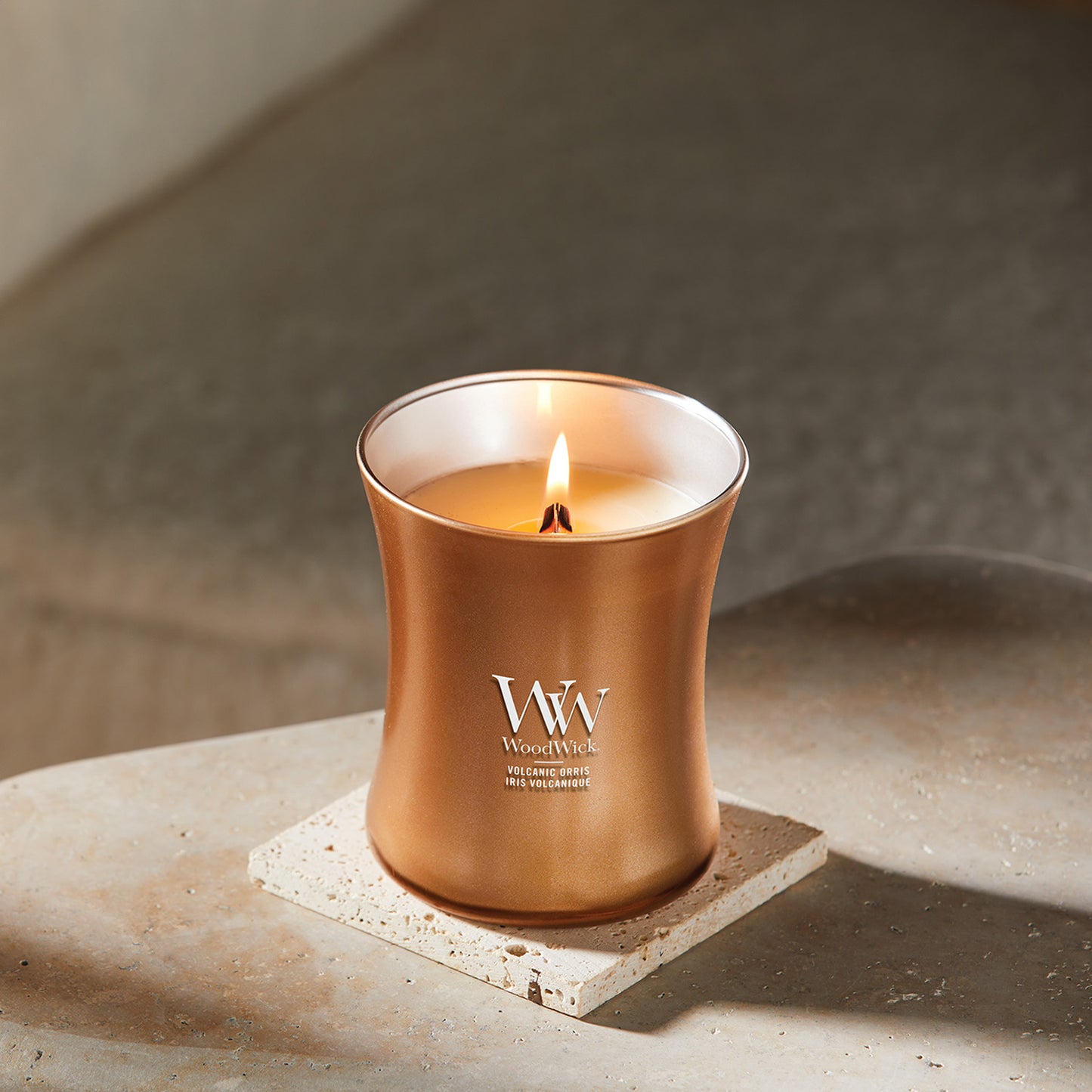 Woodwick Volcanic Orris Medium Hourglass Candle