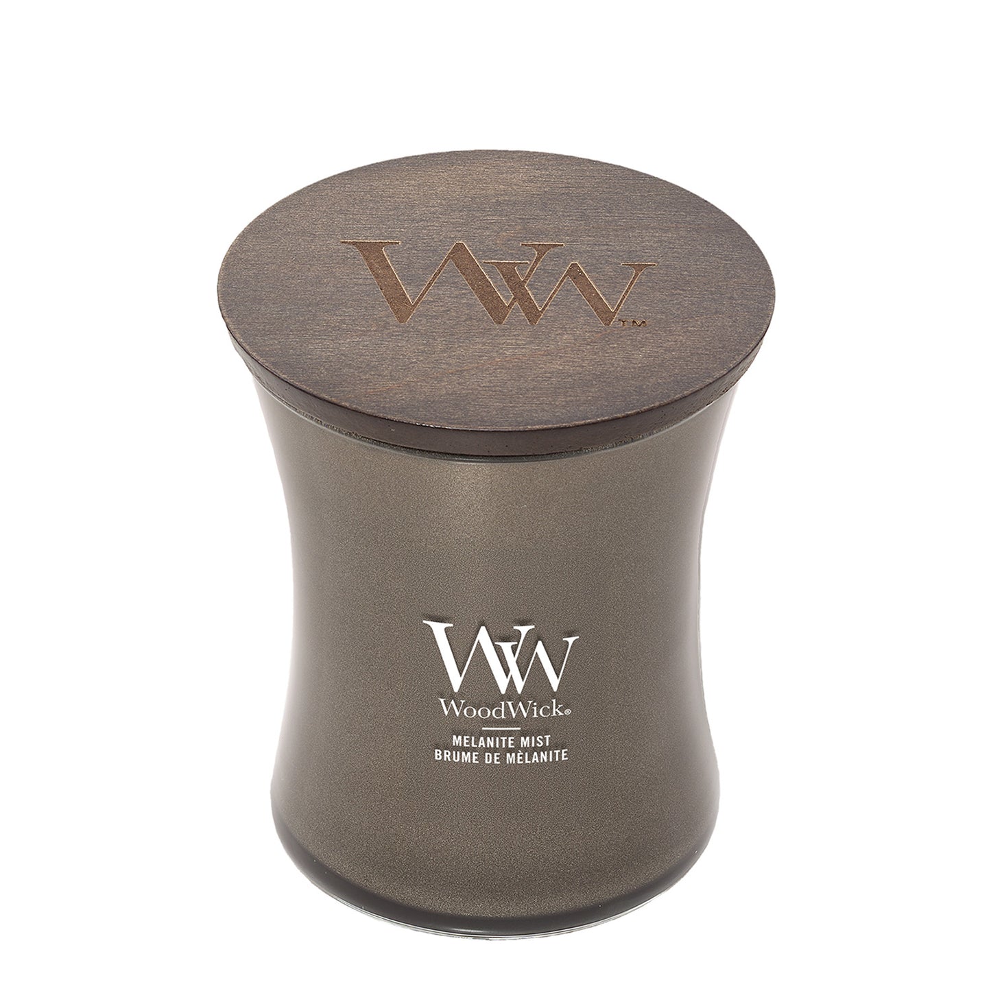 Woodwick Melanite Mist Medium Hourglass Candle