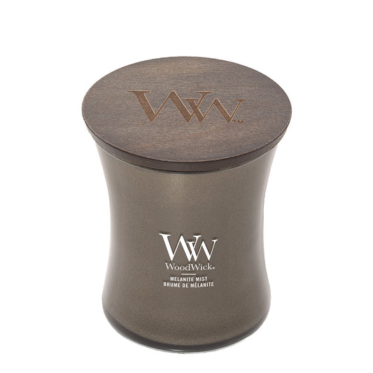 Woodwick Melanite Mist Medium Hourglass Candle