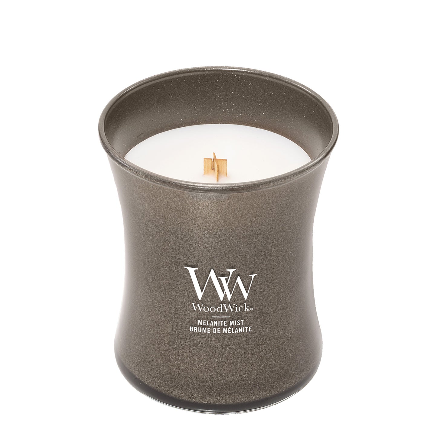 Woodwick Melanite Mist Medium Hourglass Candle