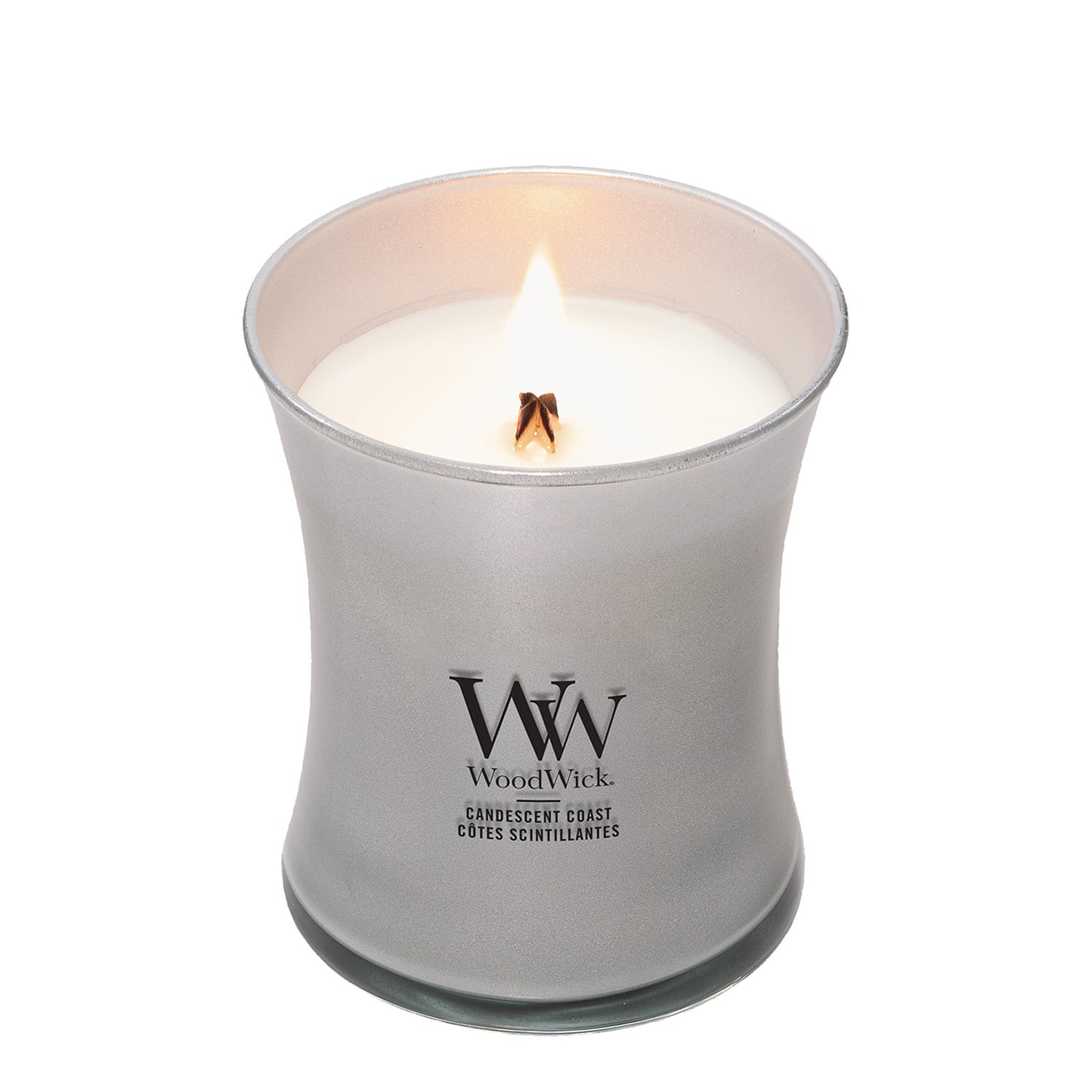 Woodwick Medium Hourglass Candescent Coast Candle