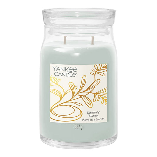 Yankee Candle Serenity Stone Signature Large Jar Candle