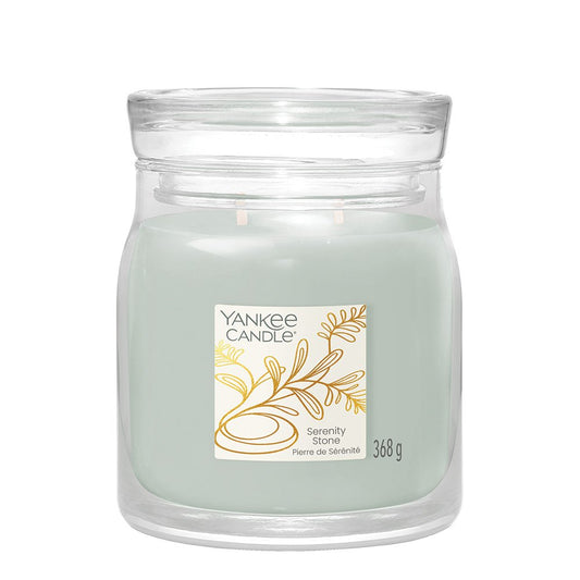 Yankee Candle Serenity Stone Signature Medium Jar Candle