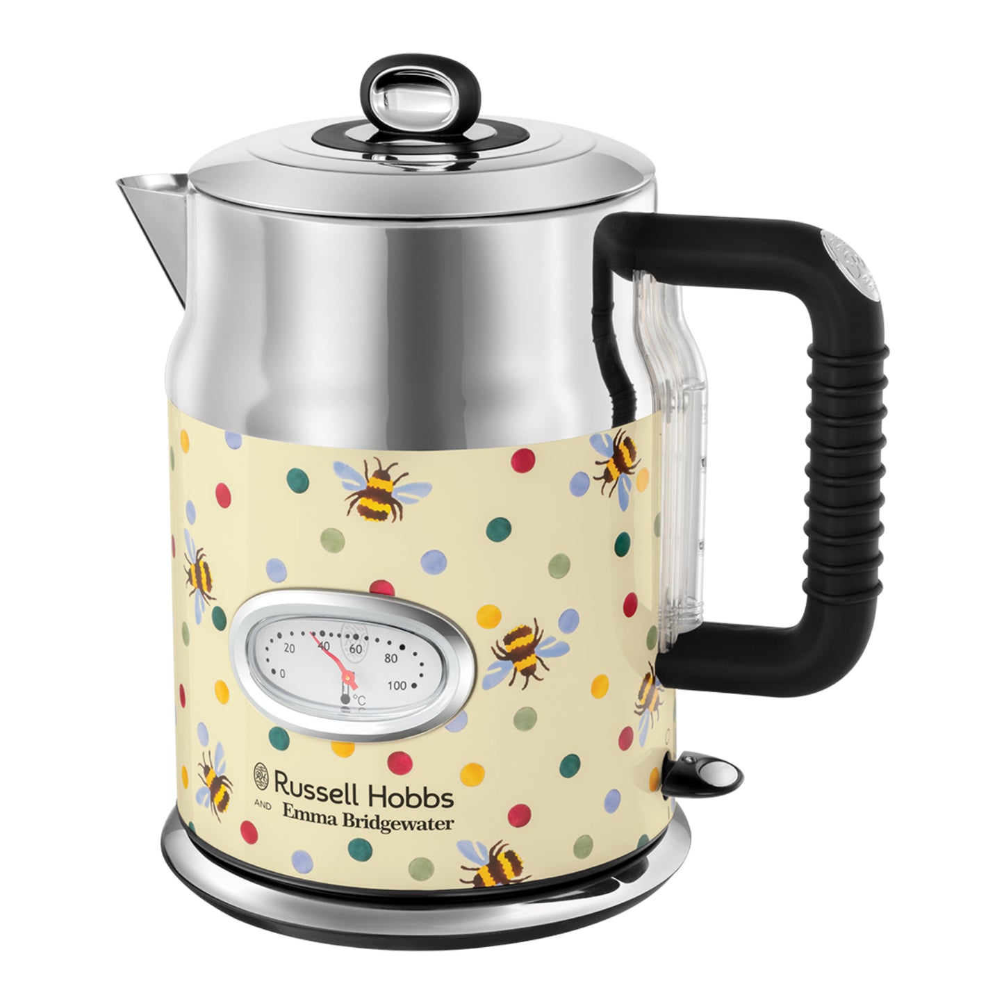 Russell Hobbs Emma Bridgewater Bumblebee And Polka Dot Kettle 1.7L