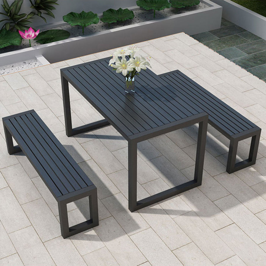 6 Seater Dining Table and Bench Set