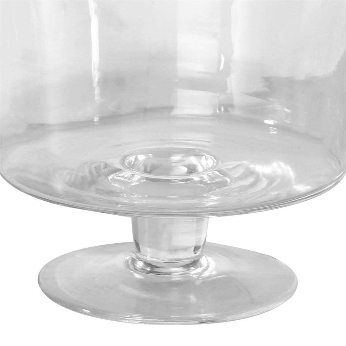 Footed Glass Trifle Bowl 3L
