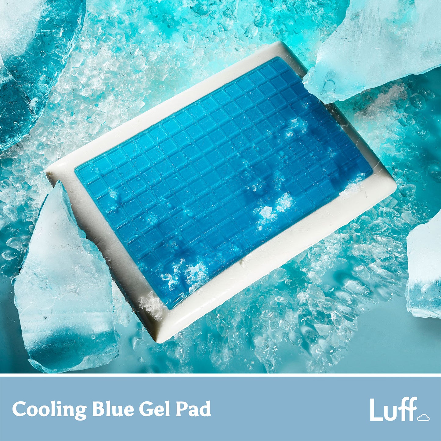 Luff Mayfair Cooling Gel Bamboo Pillow