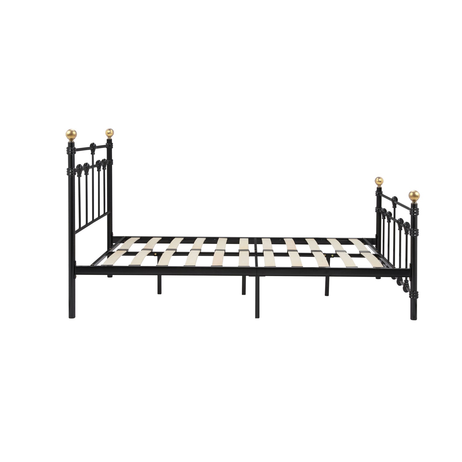 Full bed frame 2024 metal black