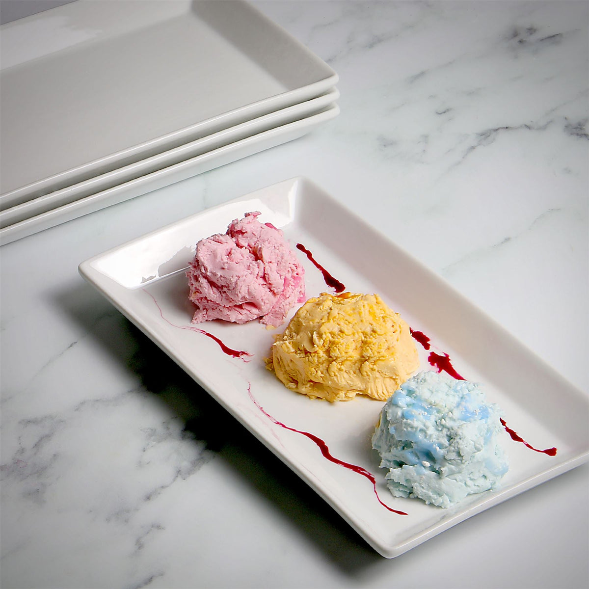 Porcelain Serving Platters - Set of 4