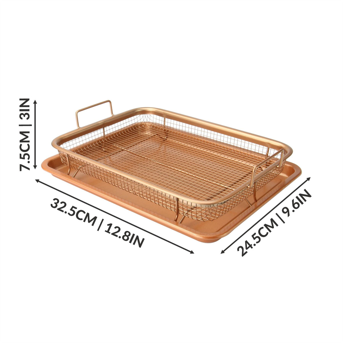 Copper Crisping Basket & Baking Tray
