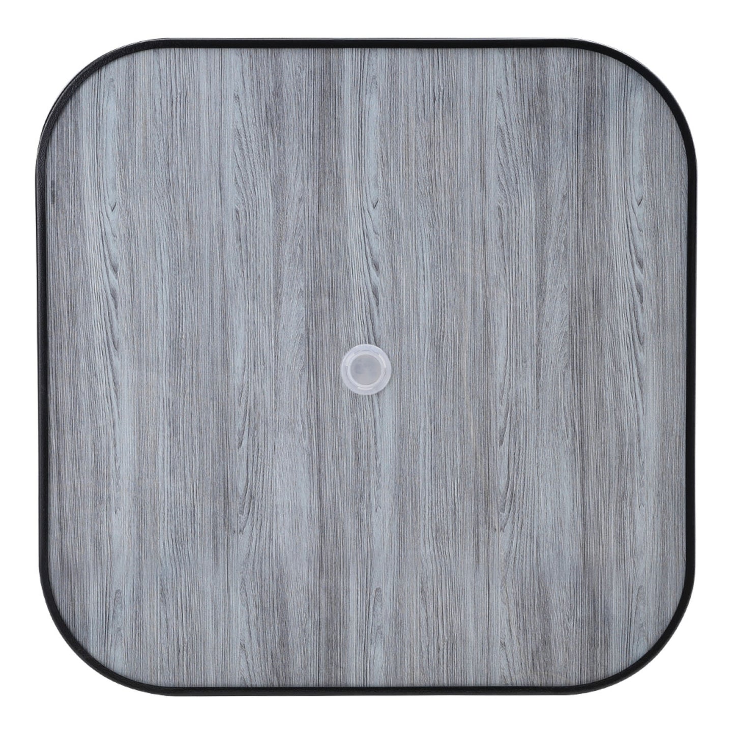 Tempered Glass Grey Square Garden Coffee Table
