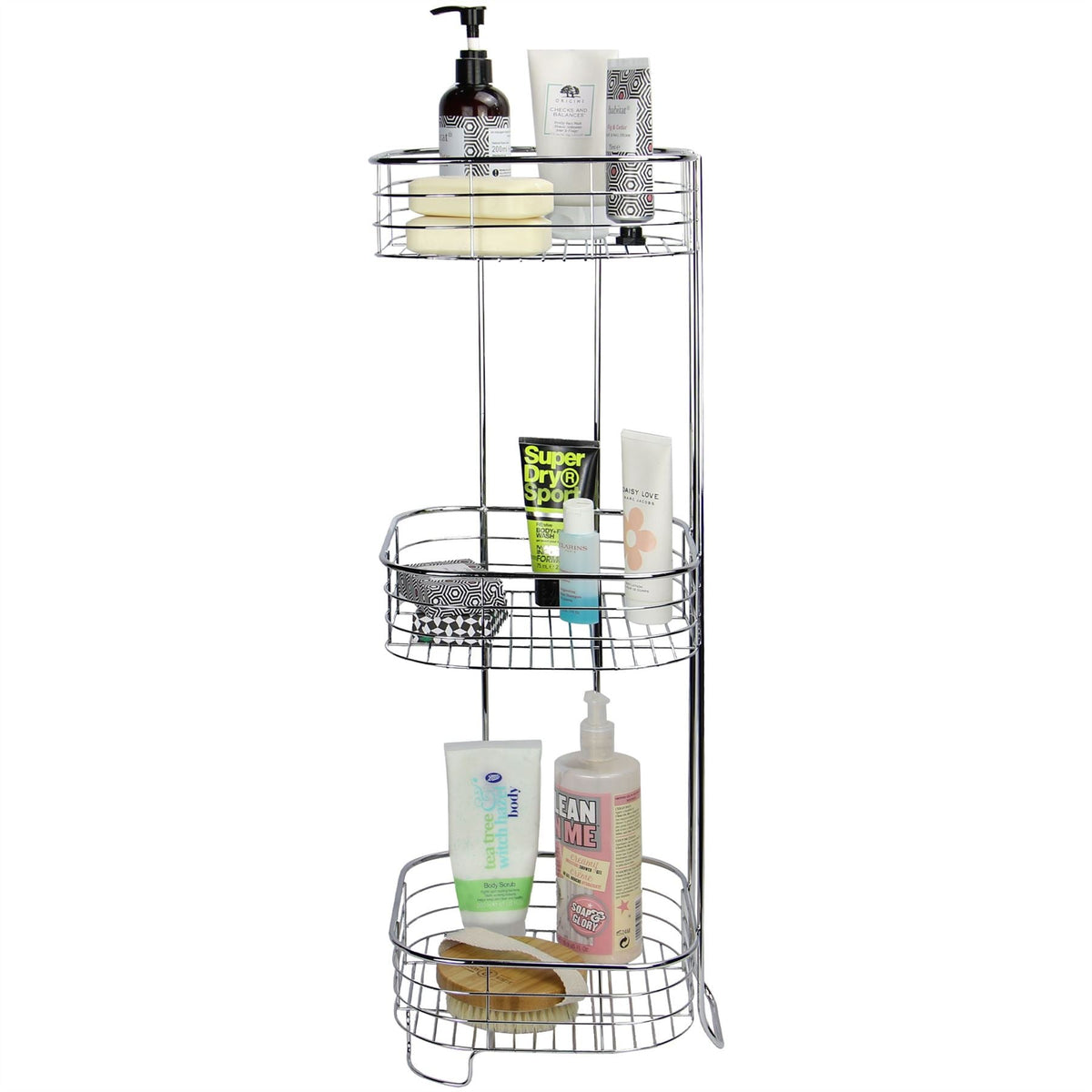 Freestanding 3 Tier Shower Caddy