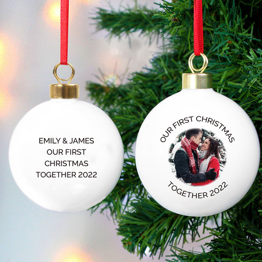 Personalised Photo Bauble