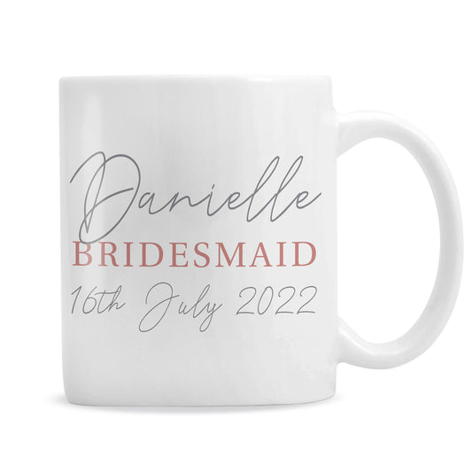 Personalised Blush Mug