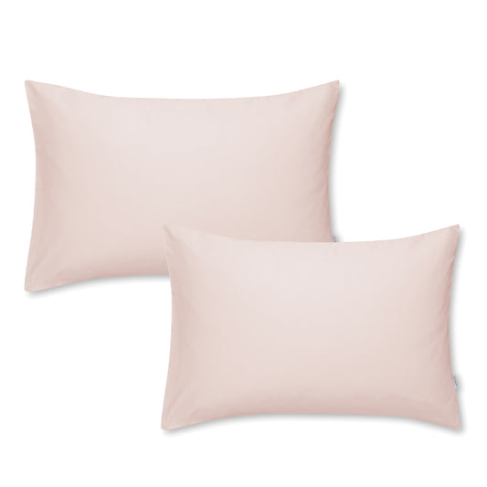 Bianca Pink 400TC Cotton Sateen Standard Pillowcase Pair