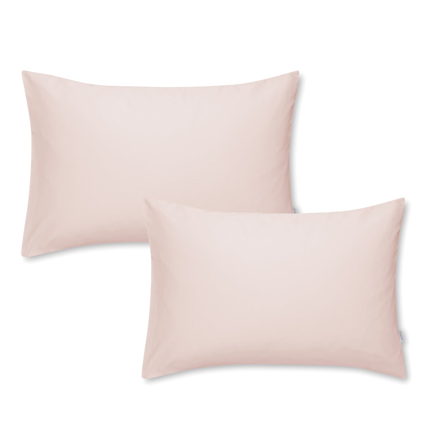 Bianca Pink 400TC 100% Cotton Sateen Standard Pillowcase Pair