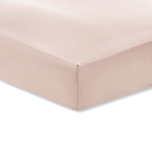 Bianca Natural 400TC Cotton Sateen Extra Deep (36cm) Fitted Sheet