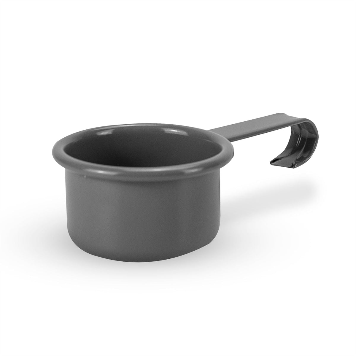 Laundry Powder Storage Tin with Scoop Grey