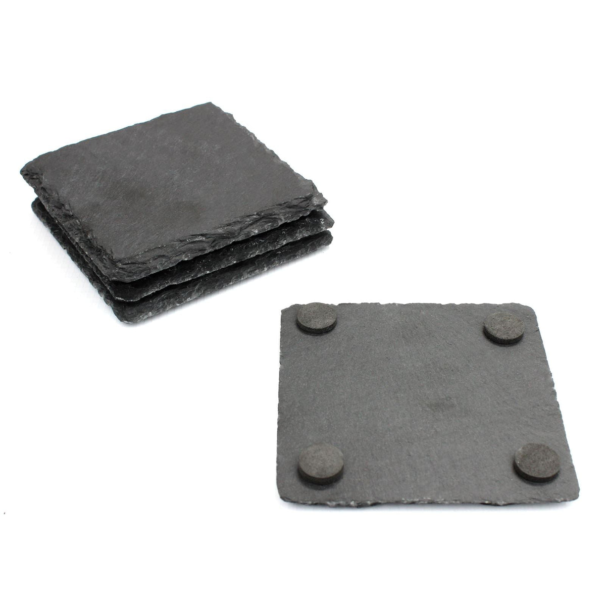 Natural Slate Placemats & Coasters - 16pc