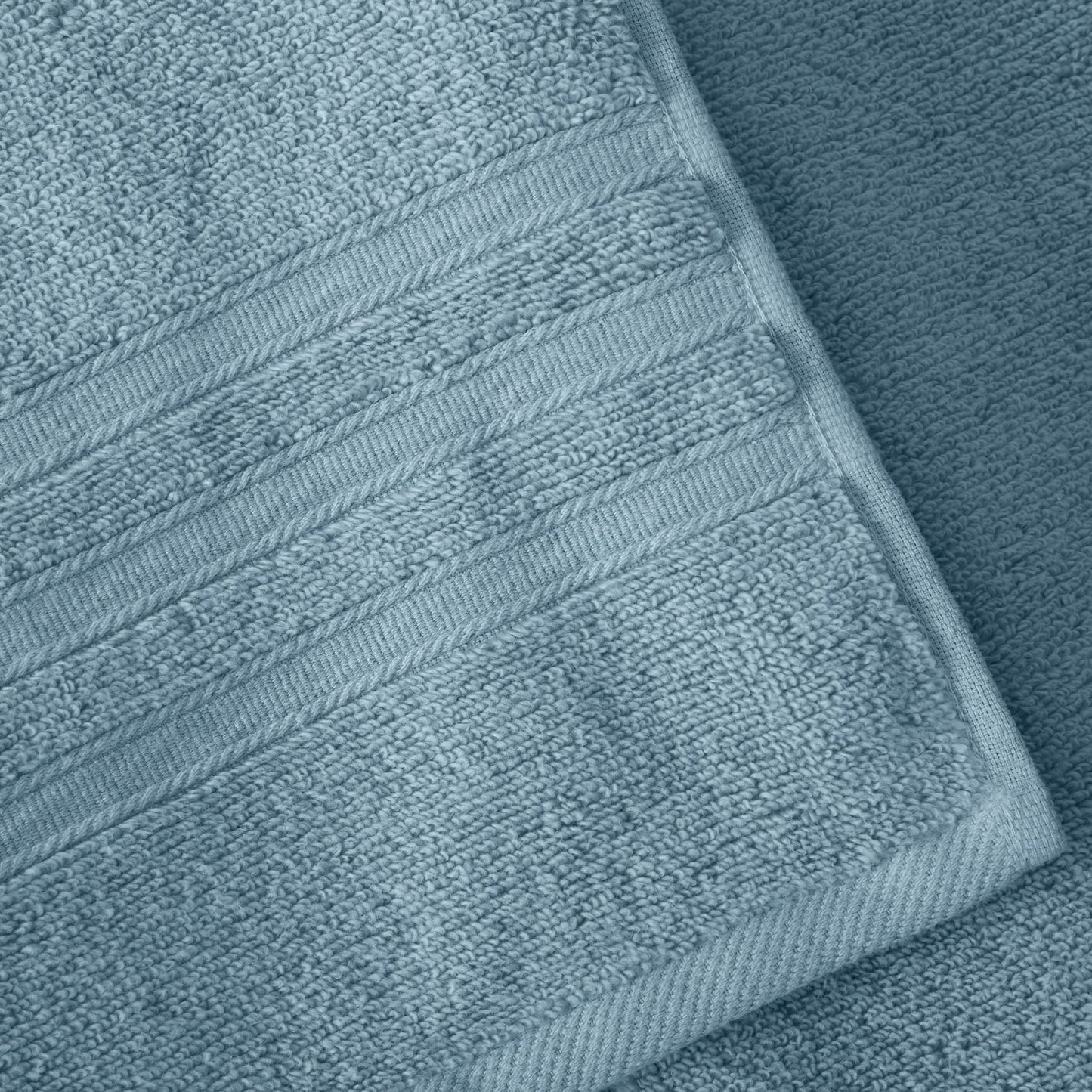 Catherine Lansfield Zero Twist Blue Cotton Towels