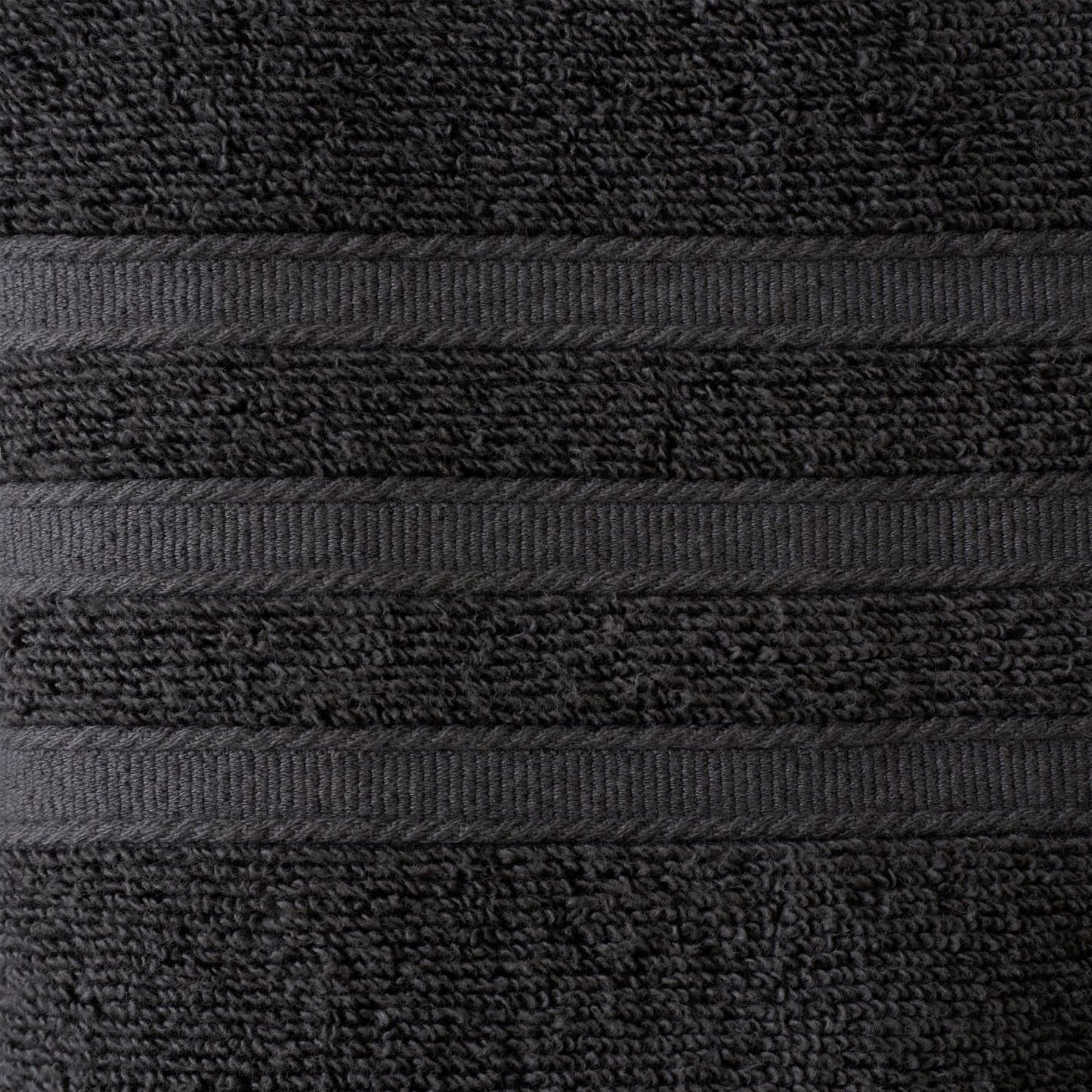 Catherine Lansfield Zero Twist Charcoal Grey Cotton Towels