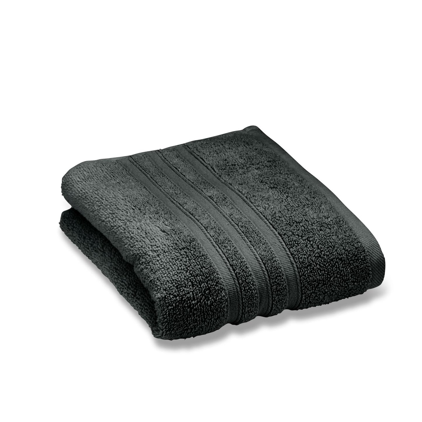 Catherine Lansfield Zero Twist Charcoal Grey Cotton Towels