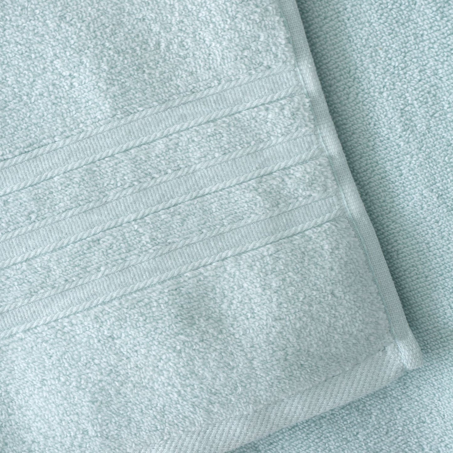 Catherine Lansfield Zero Twist Duck Egg Blue Cotton Towels