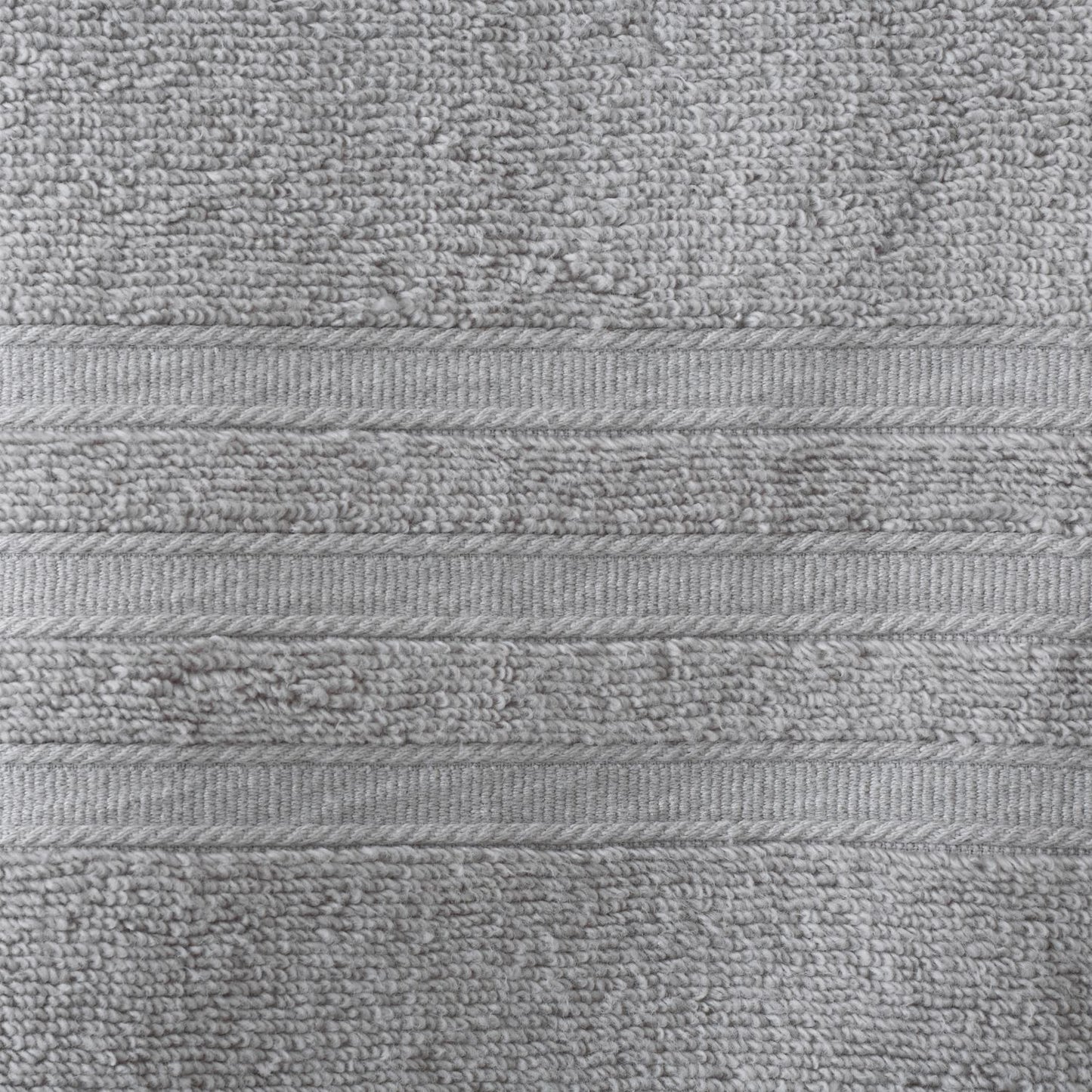 Catherine Lansfield Zero Twist Silver Grey Cotton 6 Piece Towel Bale Set