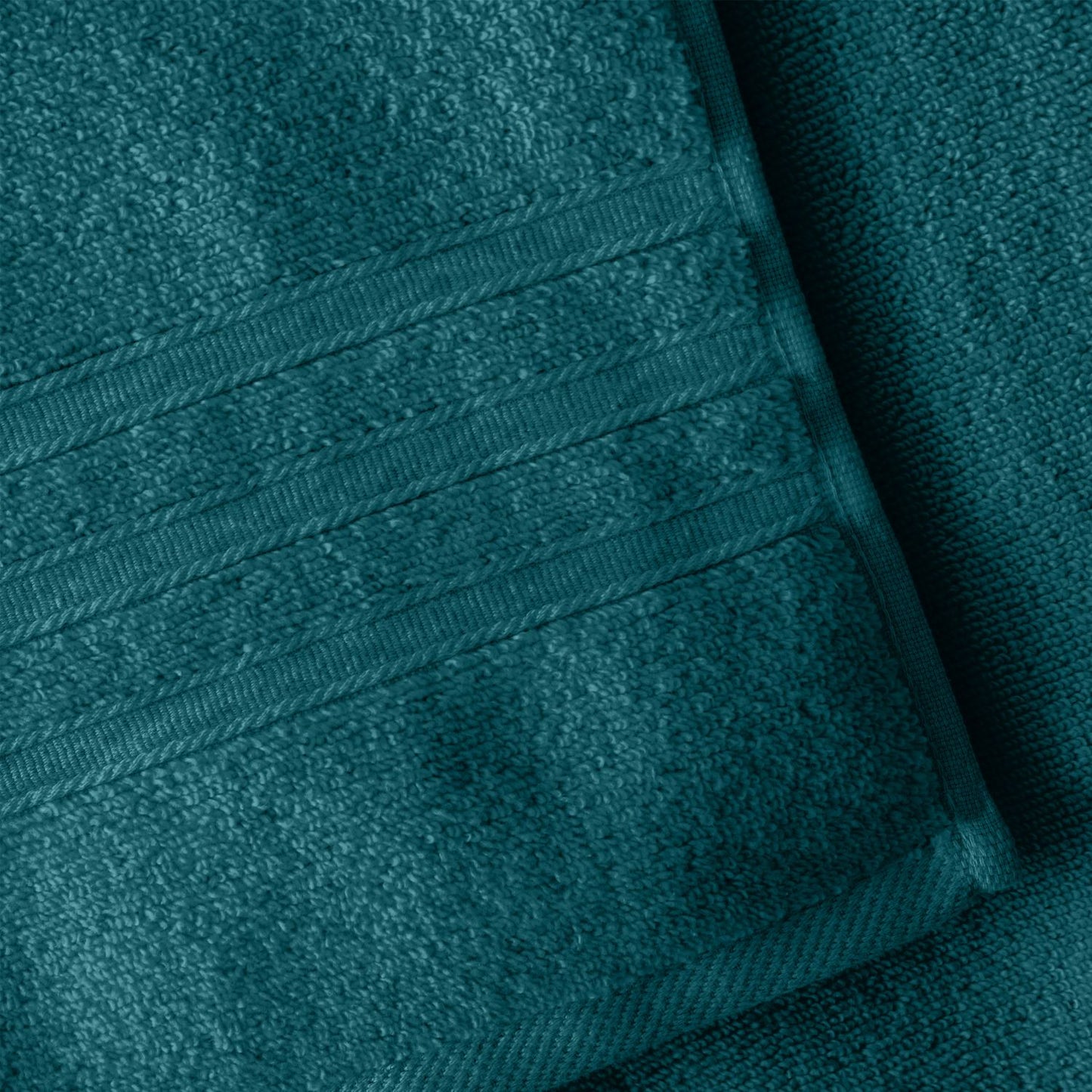 Catherine Lansfield Zero Twist Teal Green Cotton Towels
