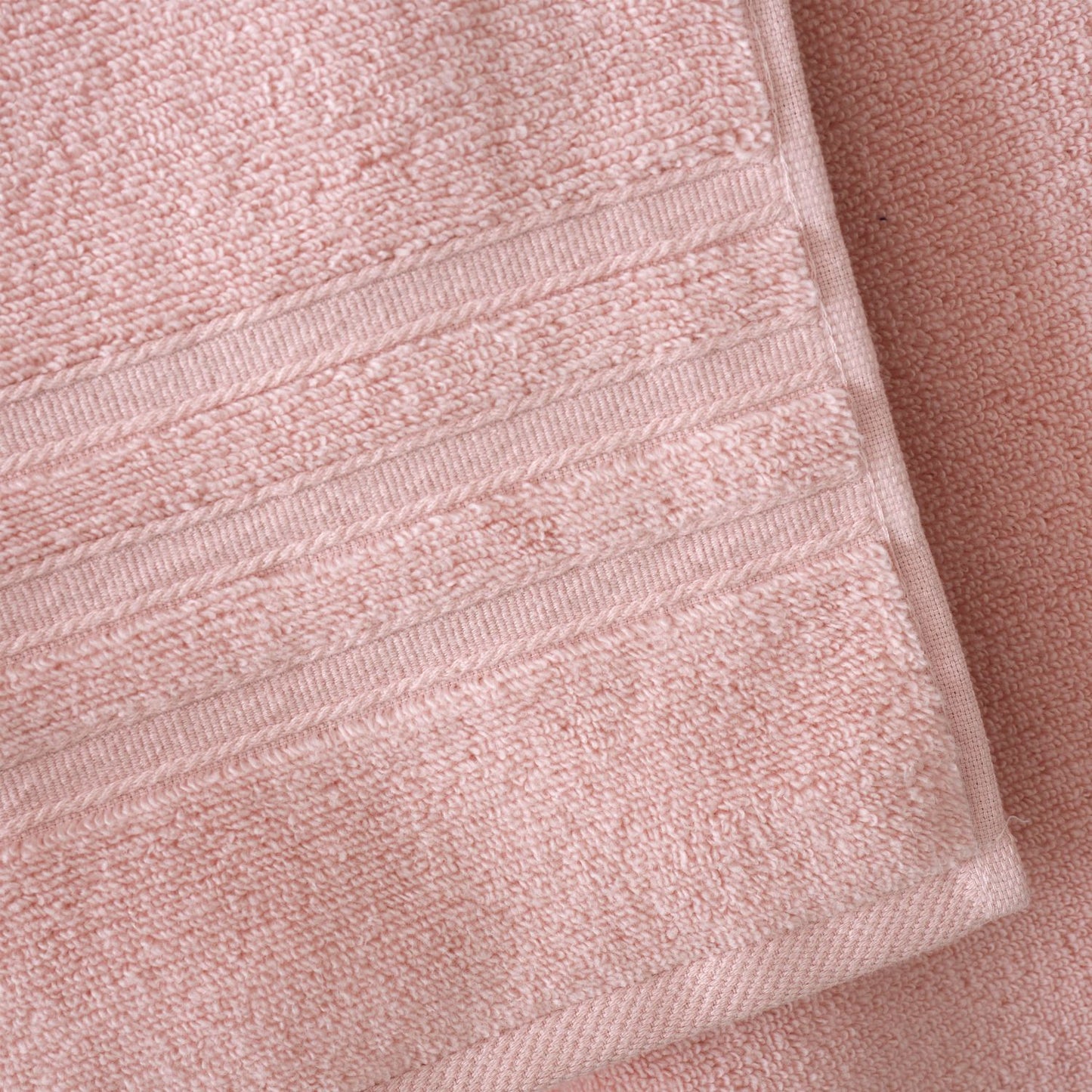 Catherine Lansfield Zero Twist Pink Cotton Towels