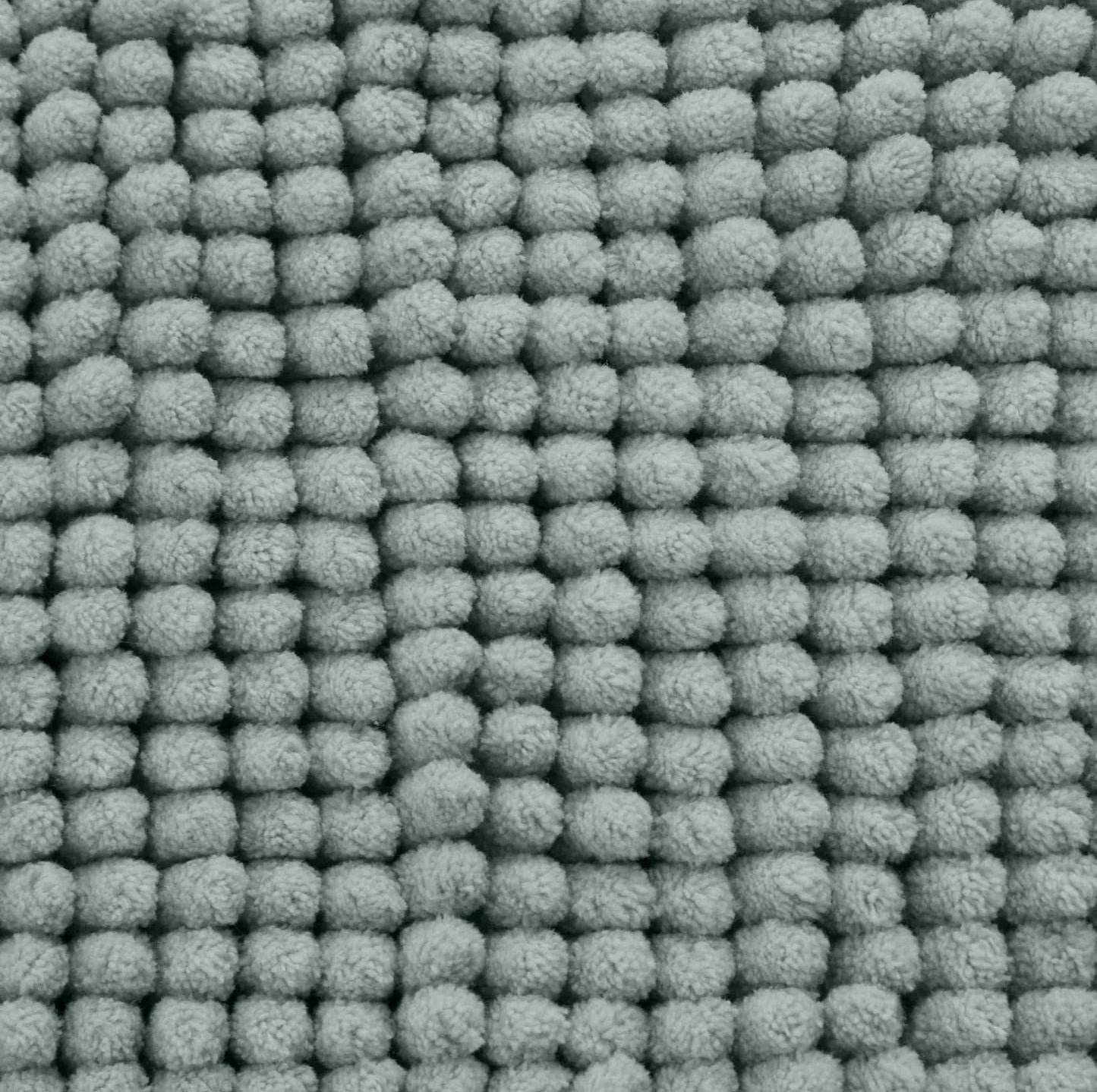 Catherine Lansfield Bobble Sage Green Bath Mat