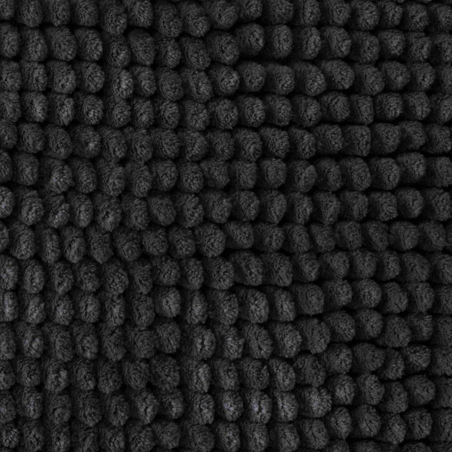 Catherine Lansfield Bobble Charcoal Grey Bath Mat