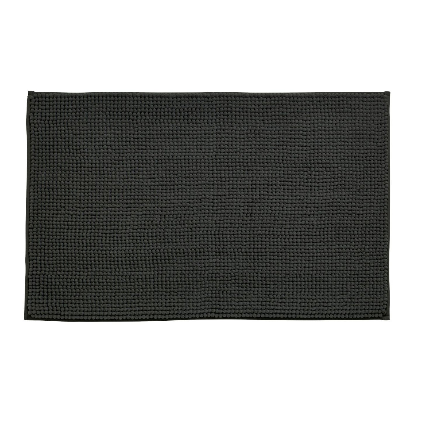 Catherine Lansfield Bobble Charcoal Grey Bath Mat